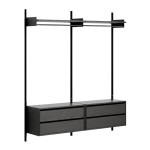 W1635 - Black + Black Ash