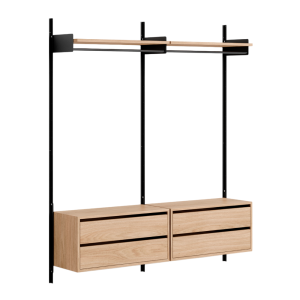 New Works Wall Shelf - Wardrobe - Drawers