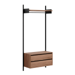 W835 - Black + Walnut