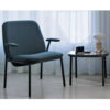 Lana Metal High Back Lounge Chair with Arms