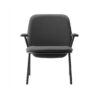 Lana Metal High Back Lounge Chair with Arms