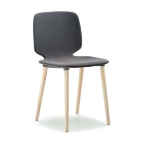 Babila Soft Chair - Wooden Legs