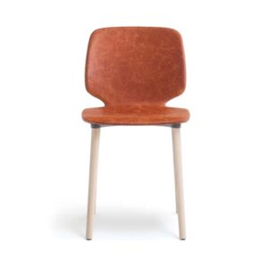 Babila Soft Chair - Wooden Legs