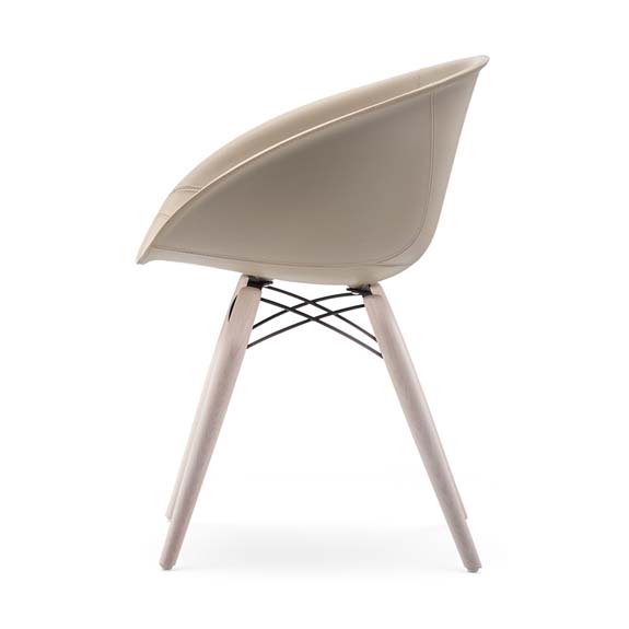 Gliss Chair - Wood Legs
