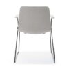 Tweet Soft Chair with Arms - Sledge Base