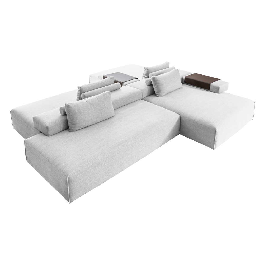 Cinderblock Sofa