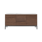 Walnut - White Calacatta