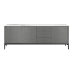 Grey - White Calacatta