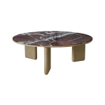 Large - Oak - Rosso Levanto Marble