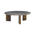 Large - Walnut - Milano Grey Marble
